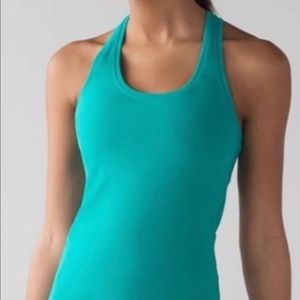 Teal/Blue NWOT Lululemon Cool Soft Racerback Tank